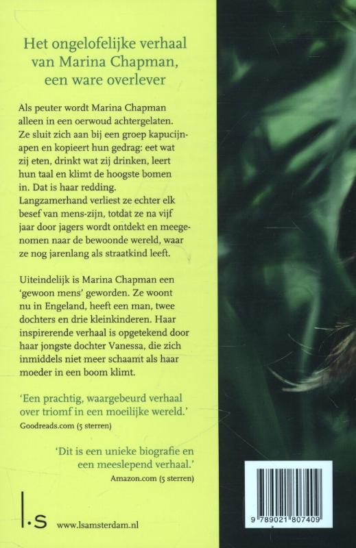 Achterkant van Kind van het oerwoud