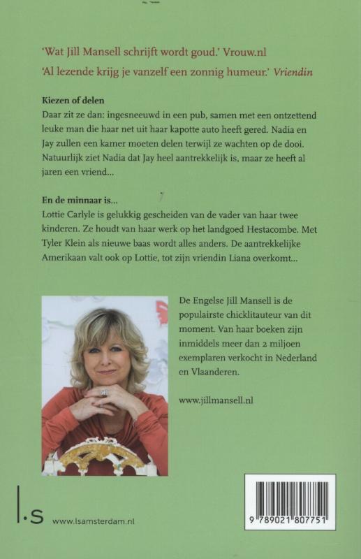 Achterkant van Kiezen of delen En de minnaar is
