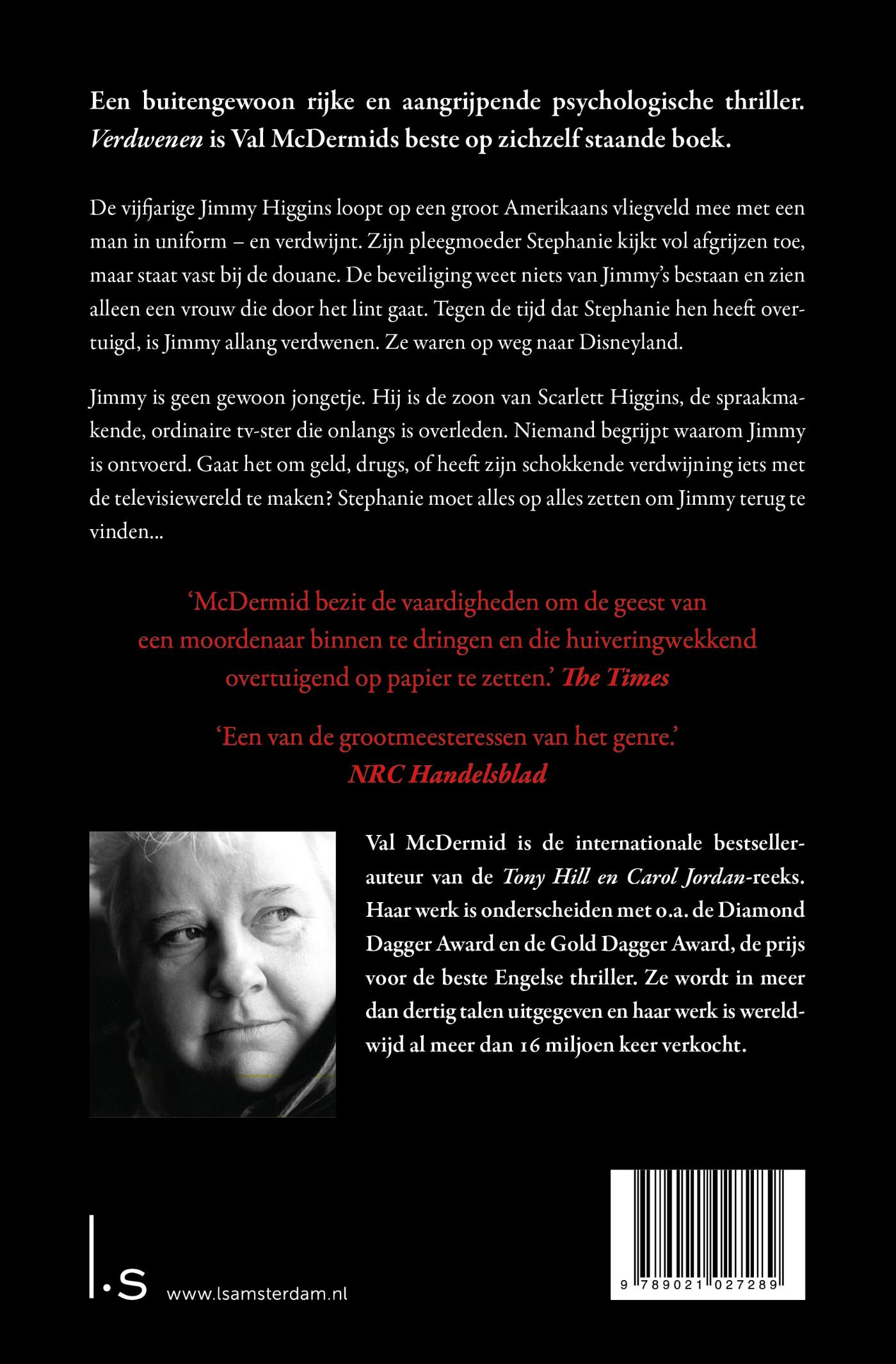Achterkant van Verdwenen