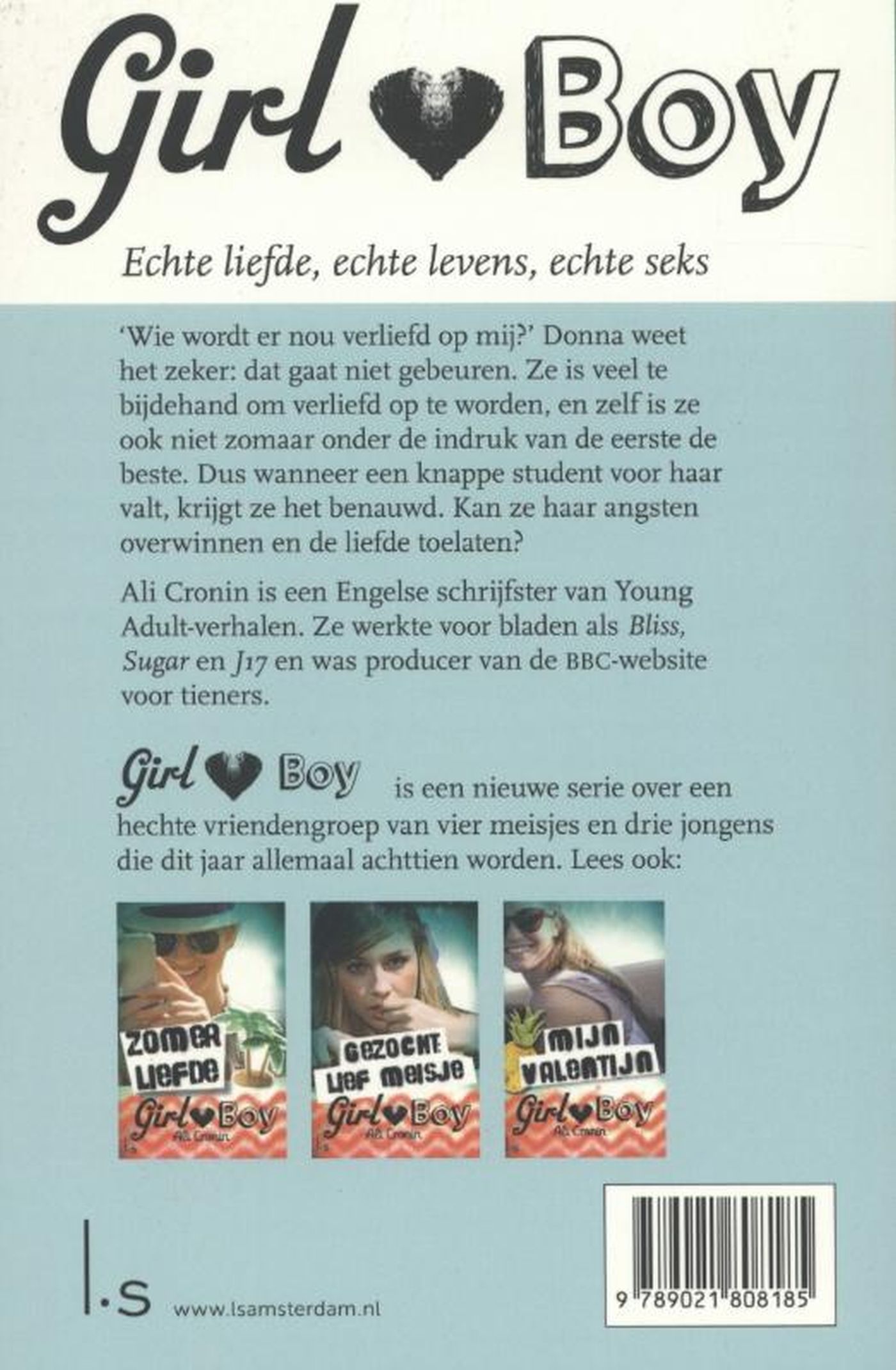 Achterkant van Liefdeslessen