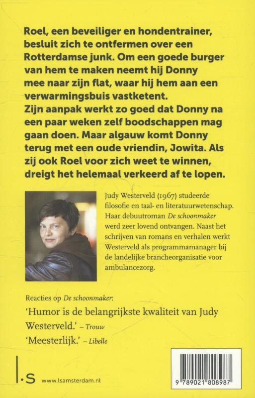 Achterkant van Strak plan