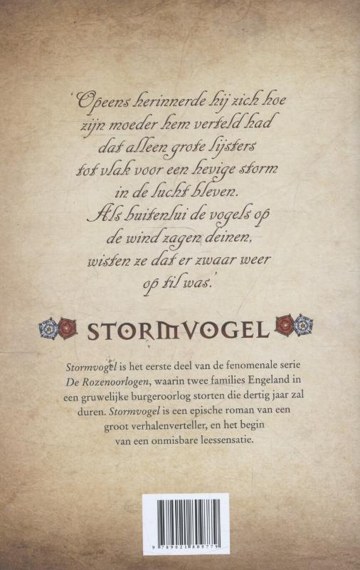 Achterkant van Stormvogel