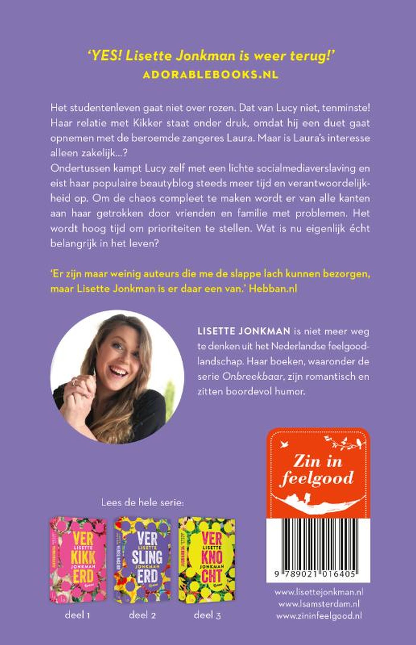 Achterkant van Verslingerd