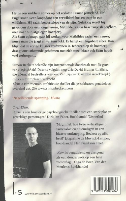 Achterkant van Klem