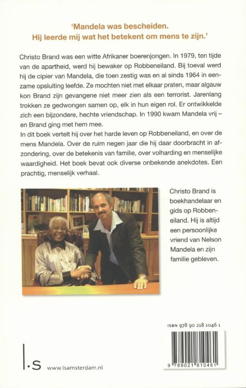 Achterkant van Vriendschap in gevangenschap
