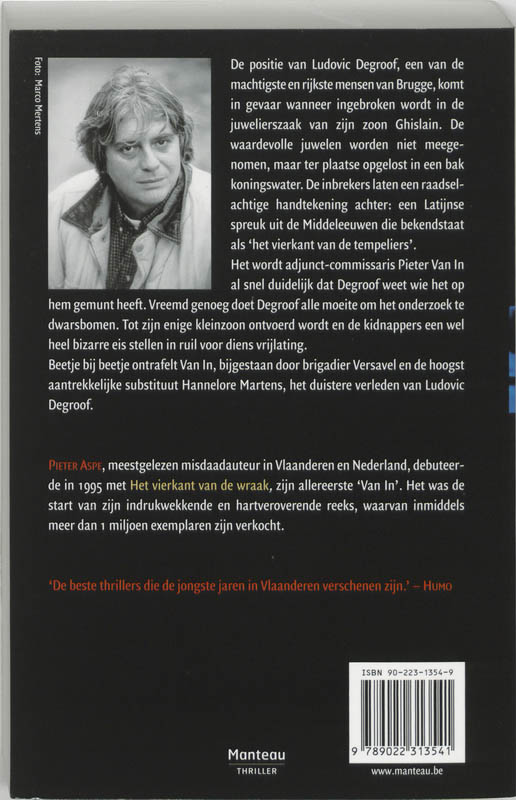 Achterkant van Het vierkant van de wraak