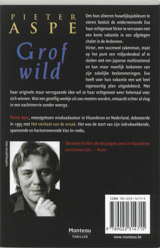 Achterkant van Grof wild