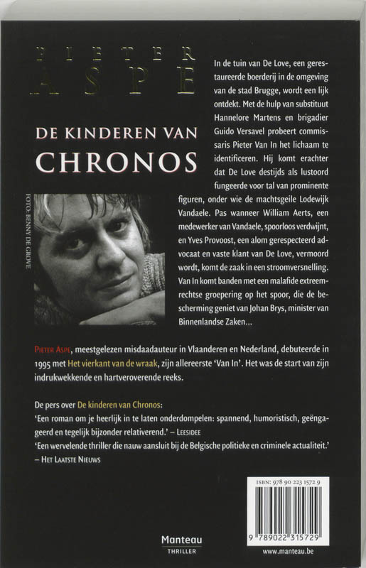 Achterkant van Kinderen van Chronos