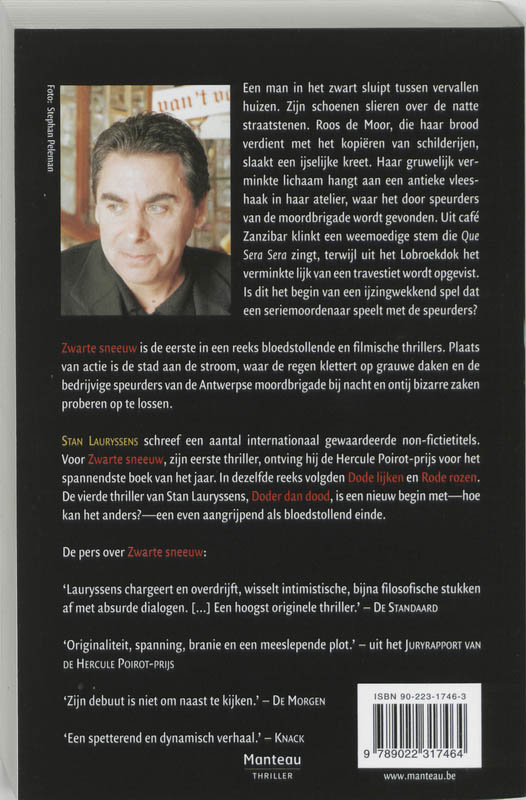 Achterkant van Zwarte sneeuw
