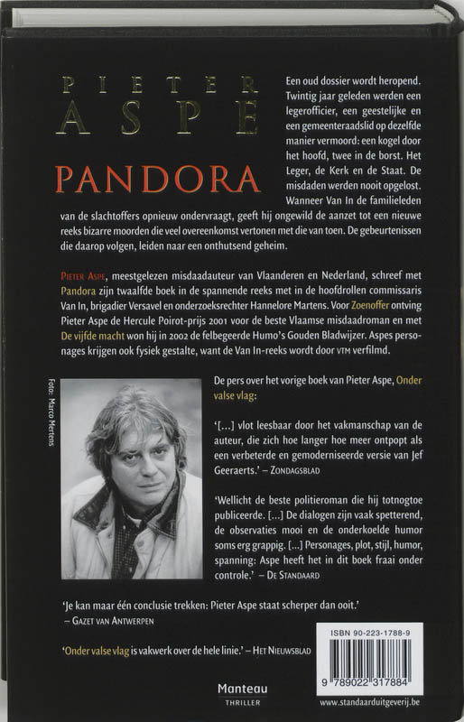 Achterkant van Pandora