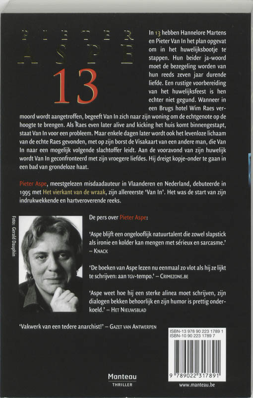Achterkant van 13