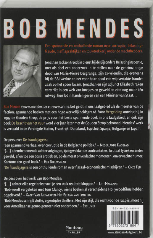 Achterkant van Fraudejagers
