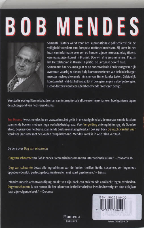 Achterkant van Dag van schaamte