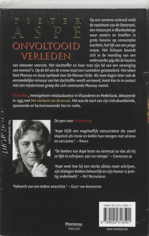 Achterkant van Onvoltooid verleden