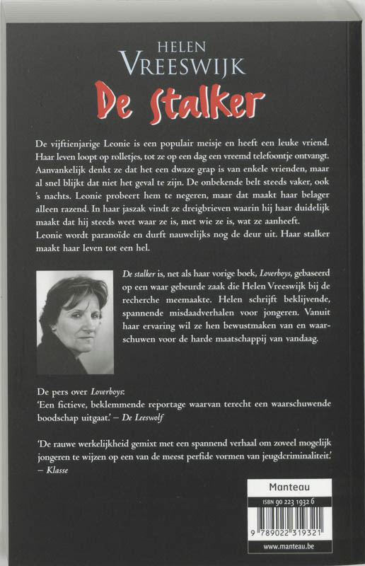 Achterkant van De stalker