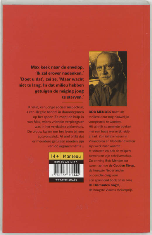 Achterkant van Stukken van mensen