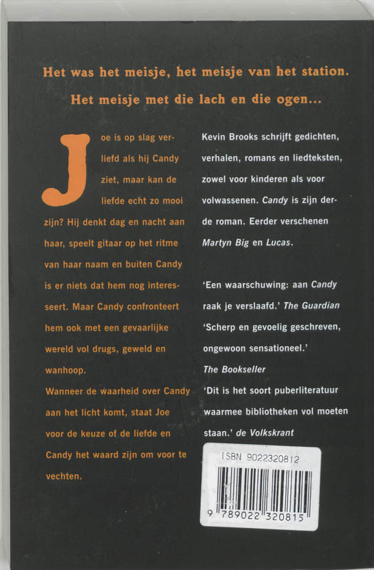 Achterkant van Candy