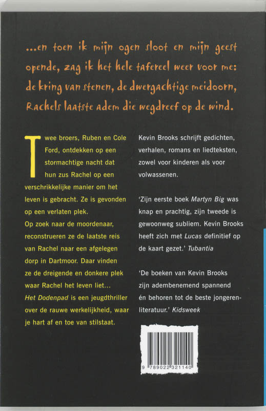 Achterkant van Het dodenpad