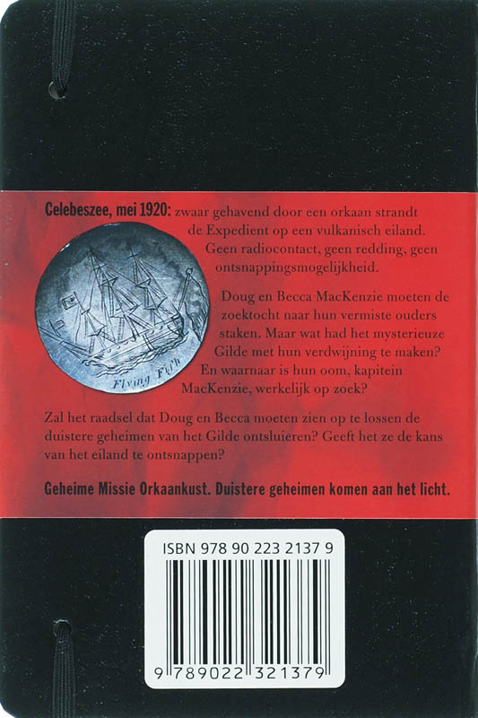 Achterkant van Geheime missie Orkaankust