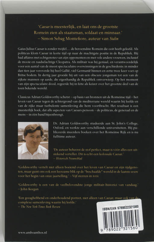Achterkant van Caesar