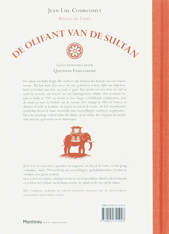 Achterkant van De olifant van de sultan