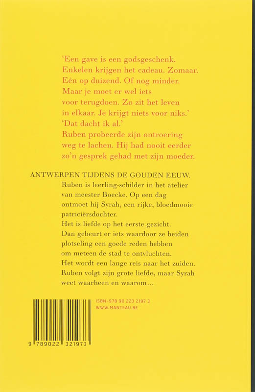 Achterkant van Voorbij de regenboog