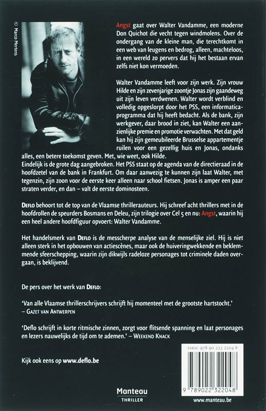 Achterkant van Angst