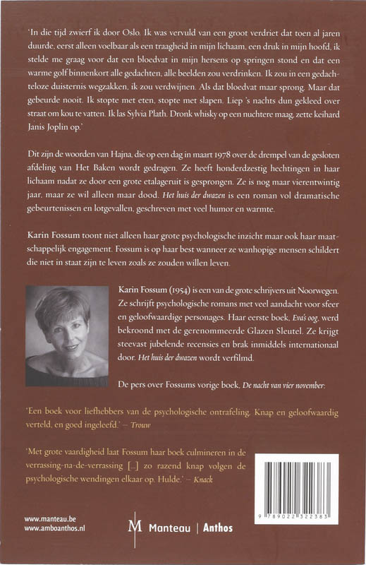 Achterkant van Het huis der dwazen