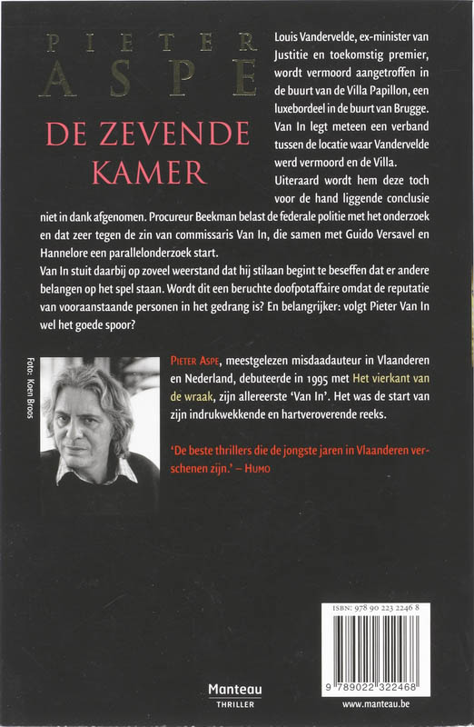 Achterkant van De zevende kamer