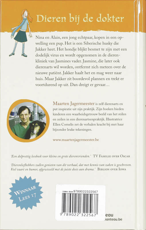 Achterkant van Jakker