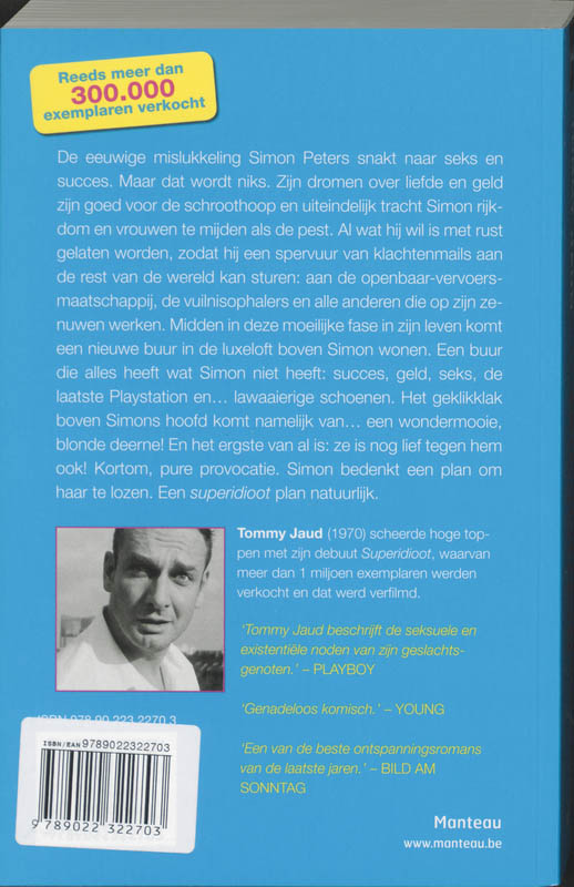 Achterkant van Miljonair