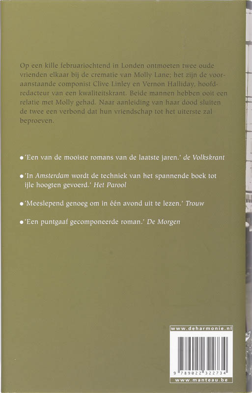 Achterkant van Amsterdam