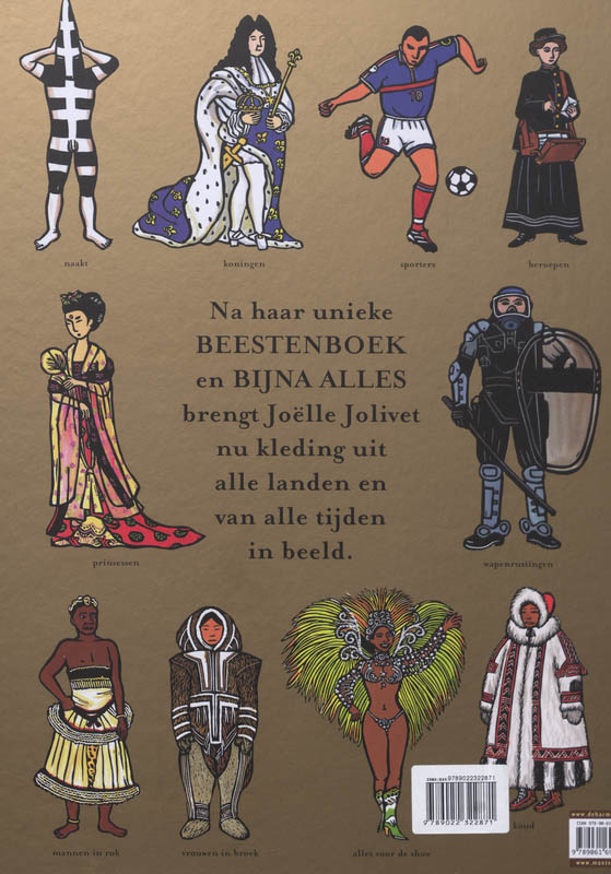 Achterkant van Klerenboek