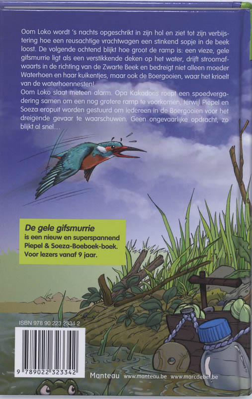 Achterkant van De gele gifsmurrie