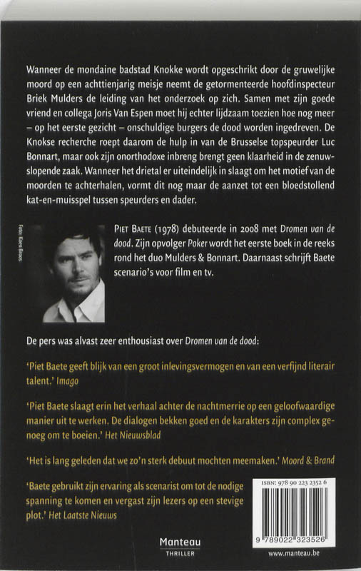 Achterkant van Poker