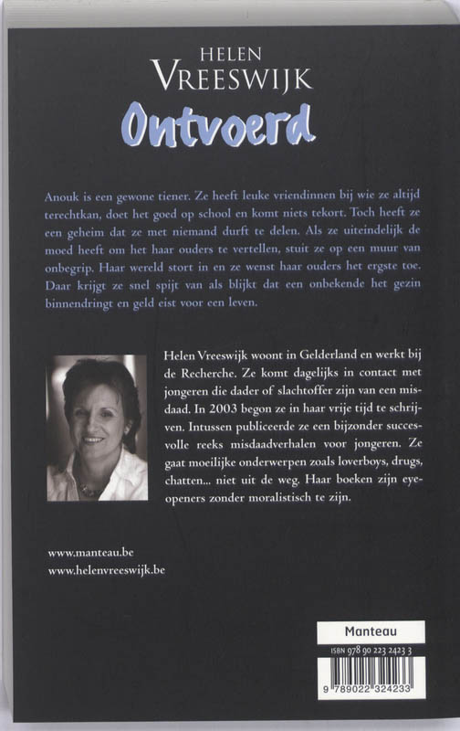 Achterkant van Ontvoerd