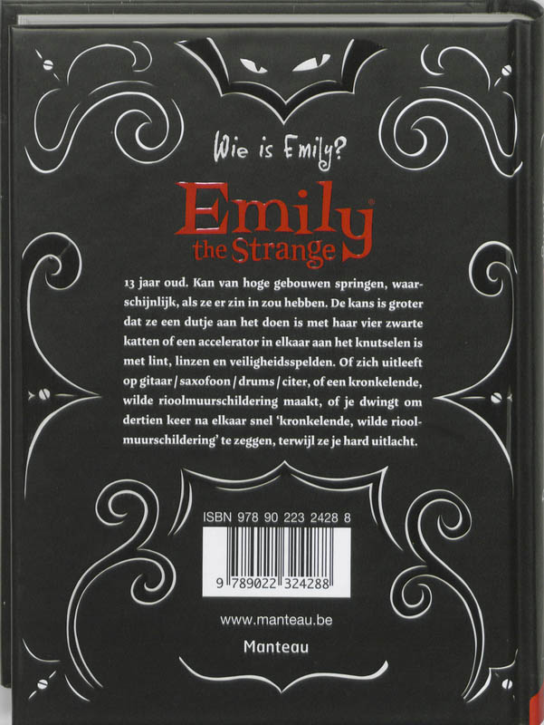 Achterkant van Emily the Strange