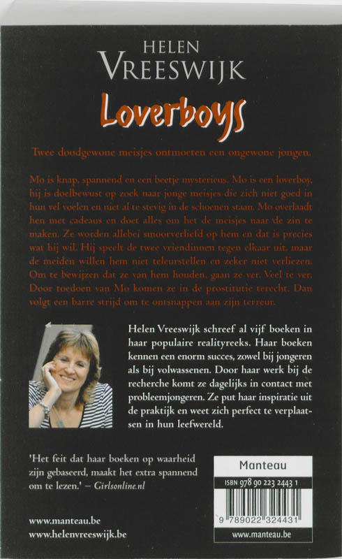 Achterkant van Loverboys