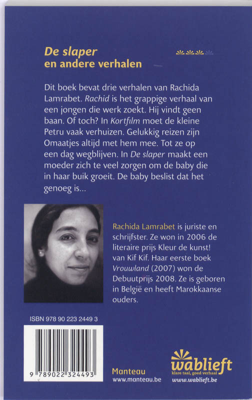 Achterkant van De slaper en andere verhalen