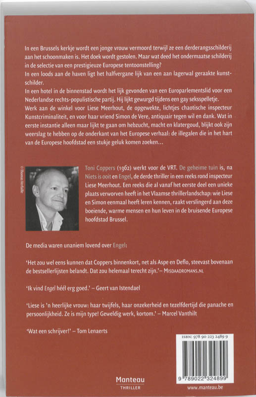 Achterkant van De geheime tuin