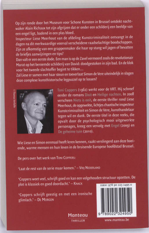 Achterkant van Engel