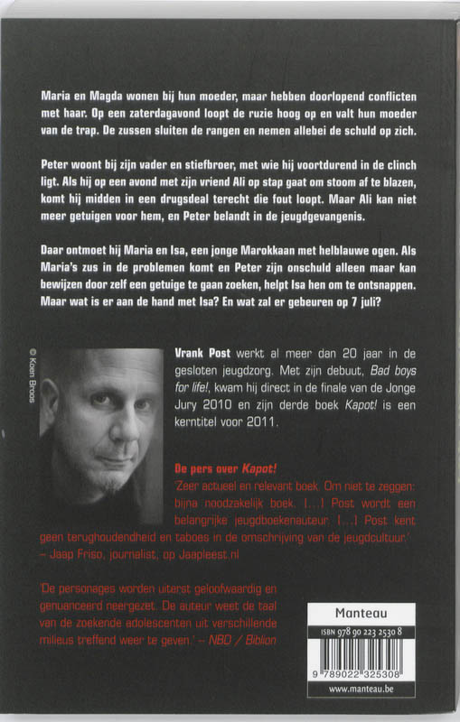 Achterkant van Judgement day