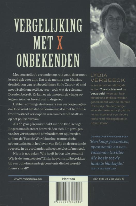 Achterkant van Vergelijking met X onbekenden