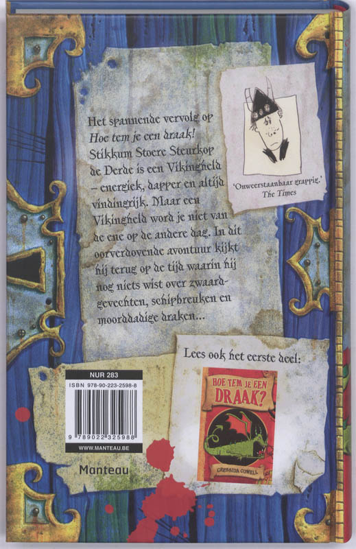 Achterkant van Hoe word je een piraat?