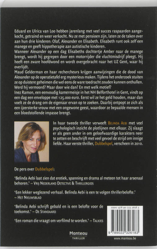 Achterkant van Het geluid van stilte