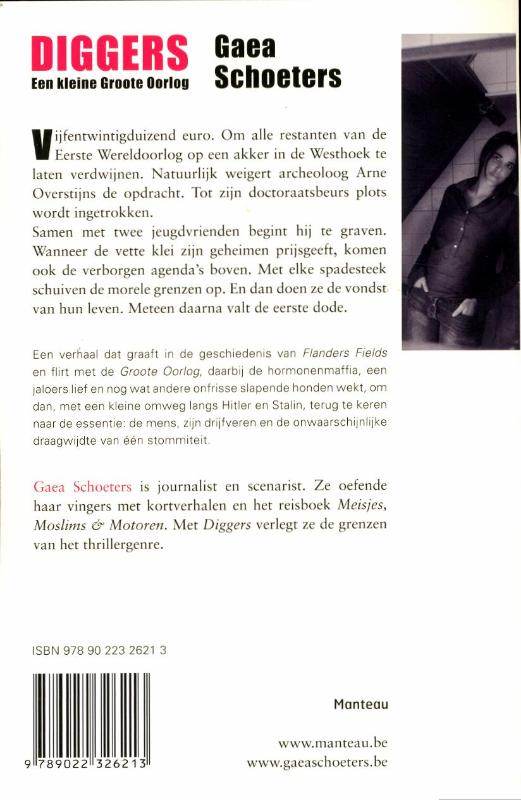 Achterkant van Diggers