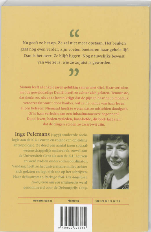 Achterkant van Als de keukenvloer helt