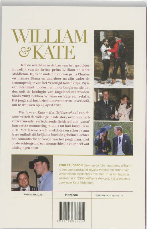 Achterkant van William & Kate