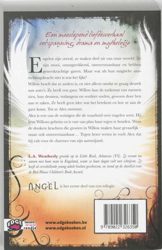 Achterkant van Angel