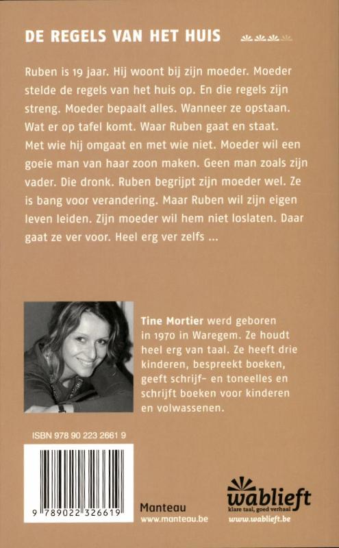 Achterkant van De regels van het huis